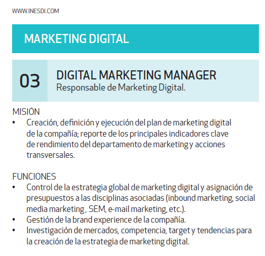profesion digital marketing manager